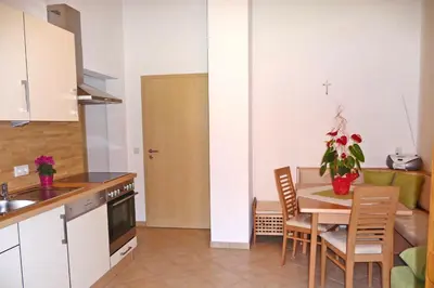 Küche/Küchenzeile in der Unterkunft Ferienwohnungen Bergerhof Zuhaus