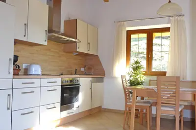 Küche/Küchenzeile in der Unterkunft Ferienwohnungen Bergerhof Zuhaus