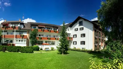 Das Gebäude in dem sich das Hotel befindet