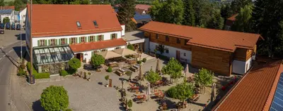 Das Gebäude in dem sich das Hotel befindet