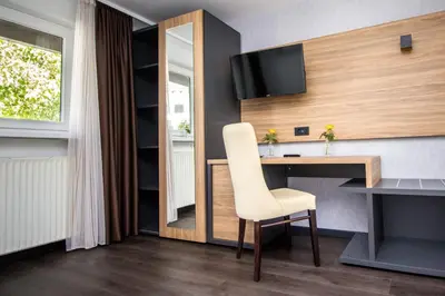 TV/Unterhaltungsangebot in der Unterkunft Hotel am See