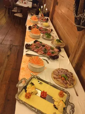 Essen im Hotel oder in der Nähe