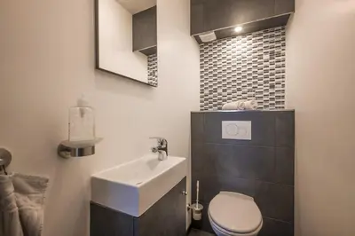 Ein Badezimmer in der Unterkunft Bergschlössl Whg 17