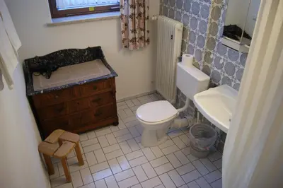 Ein Badezimmer in der Unterkunft Gästehaus Charlotte