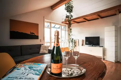 Grundriss der Unterkunft VISITALPS moderne Ferienwohnung nähe München u Salzburg