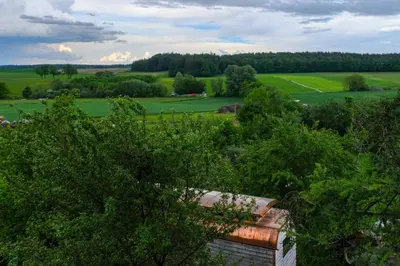 Naturlandschaft in der Nähe der Ferienwohnung