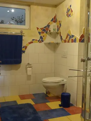 Ein Badezimmer in der Unterkunft Ferienwohnung Frühauf
