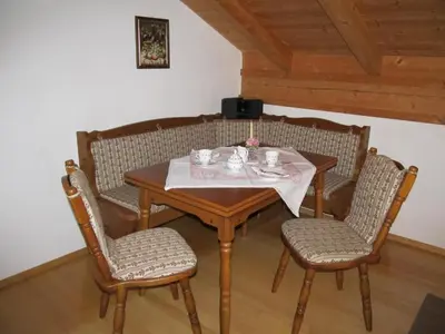 Grundriss der Unterkunft Ferienwohnung Bei Mutti