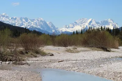 Naturlandschaft in der Nähe der Ferienwohnung