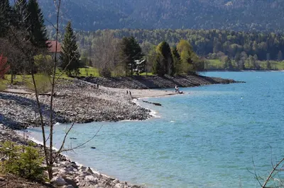Naturlandschaft in der Nähe der Ferienwohnung