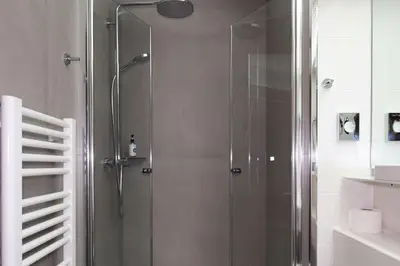 Ein Badezimmer in der Unterkunft Comfort Hotel Atlantic Muenchen Sued