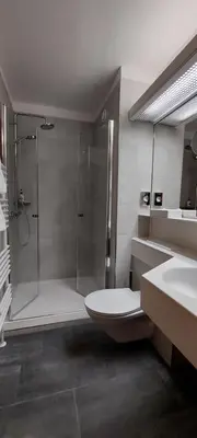 Ein Badezimmer in der Unterkunft Comfort Hotel Atlantic Muenchen Sued