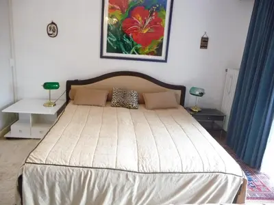 Ein Bett oder Betten in einem Zimmer der Unterkunft Ferienhaus Werthmann