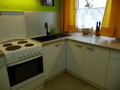 Küche/Küchenzeile in der Unterkunft Ferienhaus Werthmann