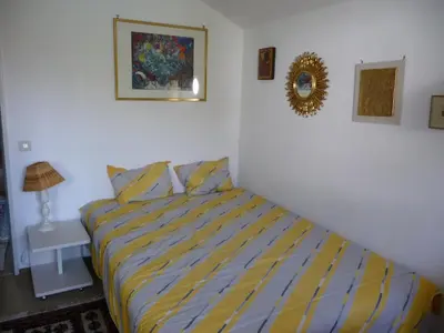 Ein Bett oder Betten in einem Zimmer der Unterkunft Ferienhaus Werthmann
