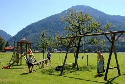 Naturlandschaft in der Nähe des Bauernhofs