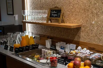 Essen im Hotel oder in der Nähe