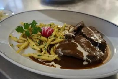 Essen im Hotel oder in der Nähe