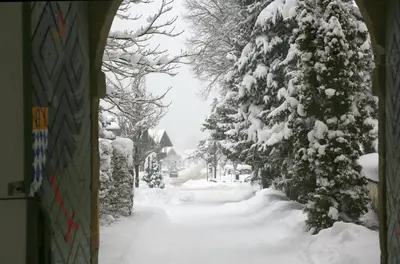 Alphotel Ettal im Winter