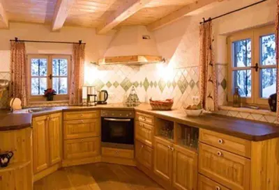 Küche/Küchenzeile in der Unterkunft Almhaus Webermohof