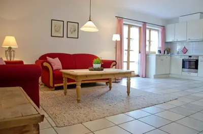 Küche/Küchenzeile in der Unterkunft Ferienwohnungen Budererhof