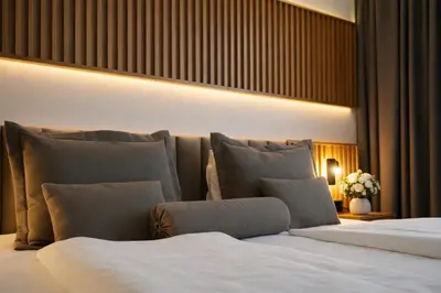 Ein Bett oder Betten in einem Zimmer der Unterkunft Hotel Bayer's