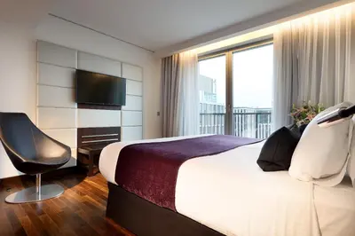 Ein Bett oder Betten in einem Zimmer der Unterkunft Eurostars Grand Central