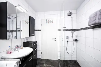 Ein Badezimmer in der Unterkunft Sweet Home & Flower Garden