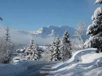 Panoramahotel Karwendelhof im Winter