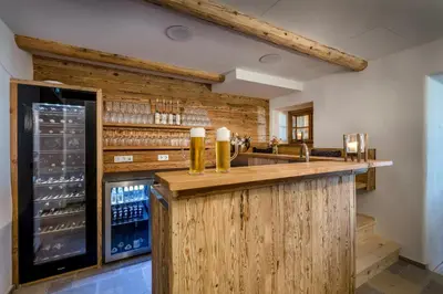 Lounge oder Bar in der Unterkunft Chiemsee Chalet