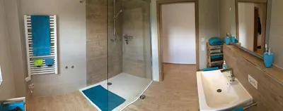 Ein Badezimmer in der Unterkunft Genusszeit am Chiemsee