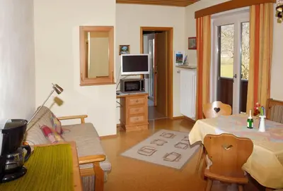 TV/Unterhaltungsangebot in der Unterkunft Ferienwohnungen Haus Monika