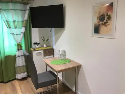 TV/Unterhaltungsangebot in der Unterkunft Gästehaus Sarker