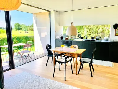 Grundriss der Unterkunft simsseeLOFT - Ferienapartments in Baierbach am Simssee