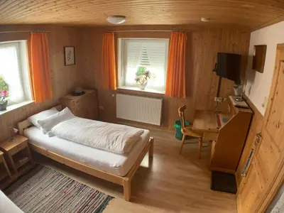 Ein Bett oder Betten in einem Zimmer der Unterkunft Zimmervermietung Ziegltrum