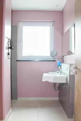 Ein Badezimmer in der Unterkunft Das Fischer Boardinghouse BW