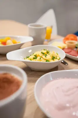 Essen im Hotel oder in der Nähe