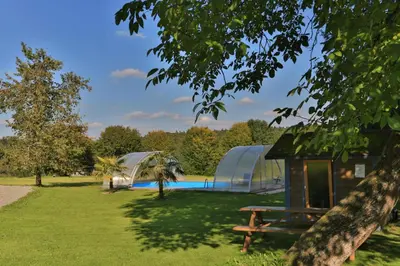 Ein Garten an der Unterkunft Ferienhaus Regina