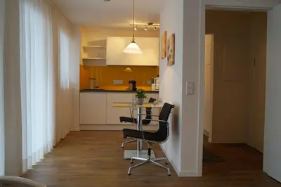 Küche/Küchenzeile in der Unterkunft Haus Panorama
