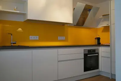 Küche/Küchenzeile in der Unterkunft Haus Panorama