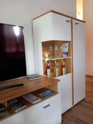 Küche/Küchenzeile in der Unterkunft MoarHof Feilnbach