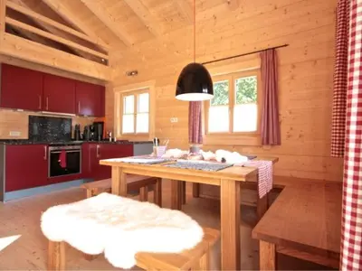 Küche/Küchenzeile in der Unterkunft Chalet Chiemgau