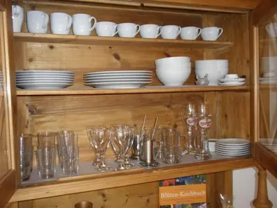 Kaffee-/Teezubehör in der Unterkunft Ferienwohnung Adlmaier