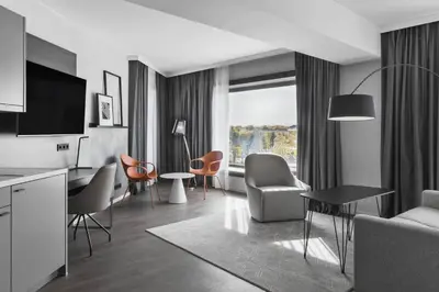 TV/Unterhaltungsangebot in der Unterkunft Residence Inn by Marriott Munich Ostbahnhof