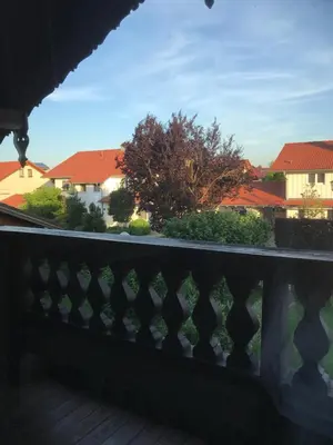Ein Balkon oder eine Terrasse in der Unterkunft Goldbichl