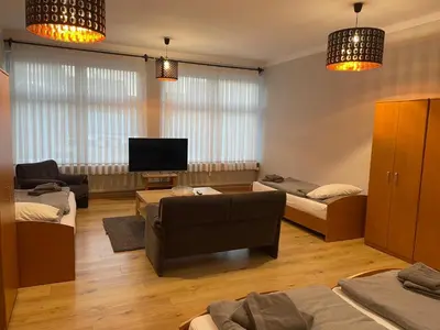 TV/Unterhaltungsangebot in der Unterkunft Ferienwohnung Peißenberg