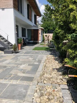 Ein Garten an der Unterkunft CasaKarita
