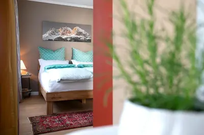 Ein Bett oder Betten in einem Zimmer der Unterkunft CasaKarita