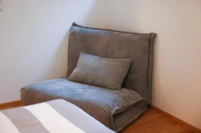 Ein Bett oder Betten in einem Zimmer der Unterkunft Gastl Ferienwohnung und Bootsverleih