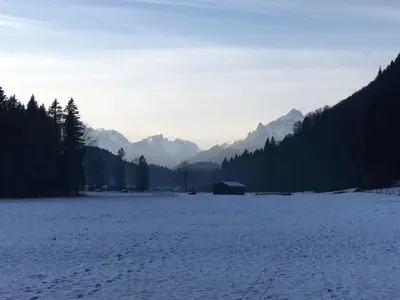 Naturlandschaft in der Nähe der Ferienwohnung